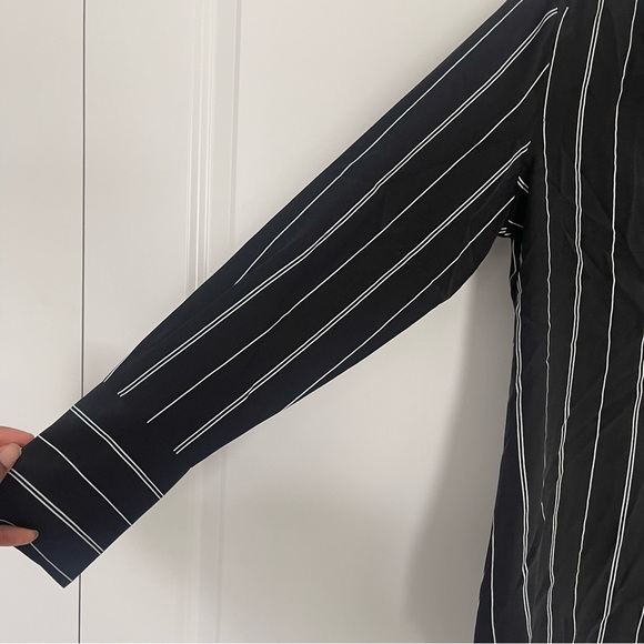 NWT  Equipment May Wall Street Pigment Striped Button Up - Picture 5 of 8